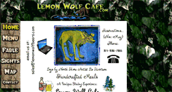 Desktop Screenshot of lemonwolfcafe.com